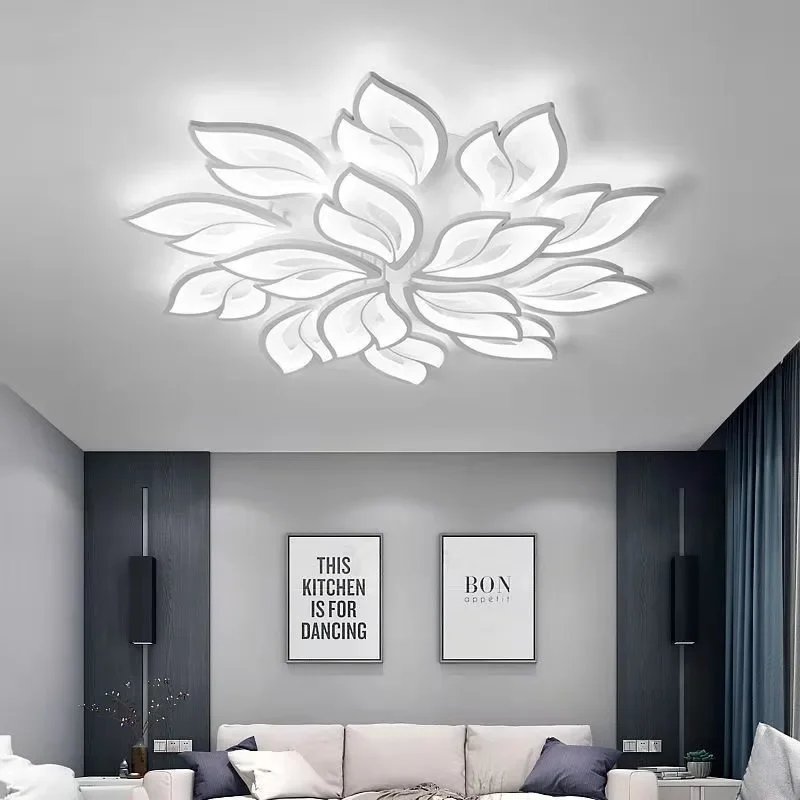 Đèn chùm trần LED hiện đại cho phòng khách Phòng ăn Phòng ngủ Đèn trần c - DC-59