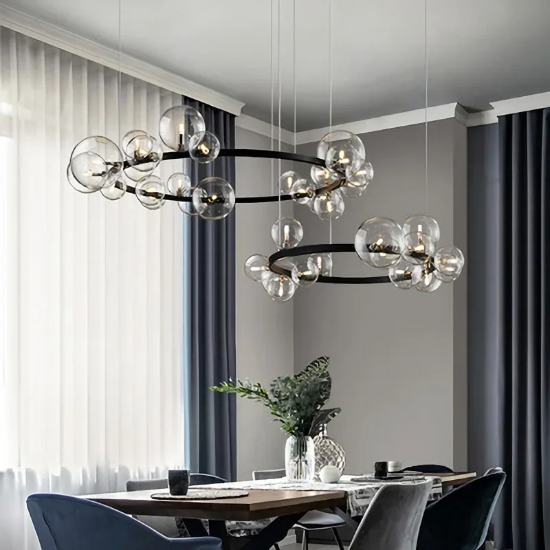 ĐÈN LED hiện đại Mặt Dây Đèn cho Phòng Khách Ăn Nhà Bếp - DTN-352