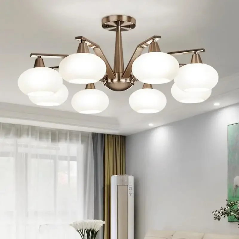 Hiện đại Lustre LED Trần Mặt Dây Đèn Sống Bàn Ăn Phòng Nhà-thiết bị Deco - DC-65