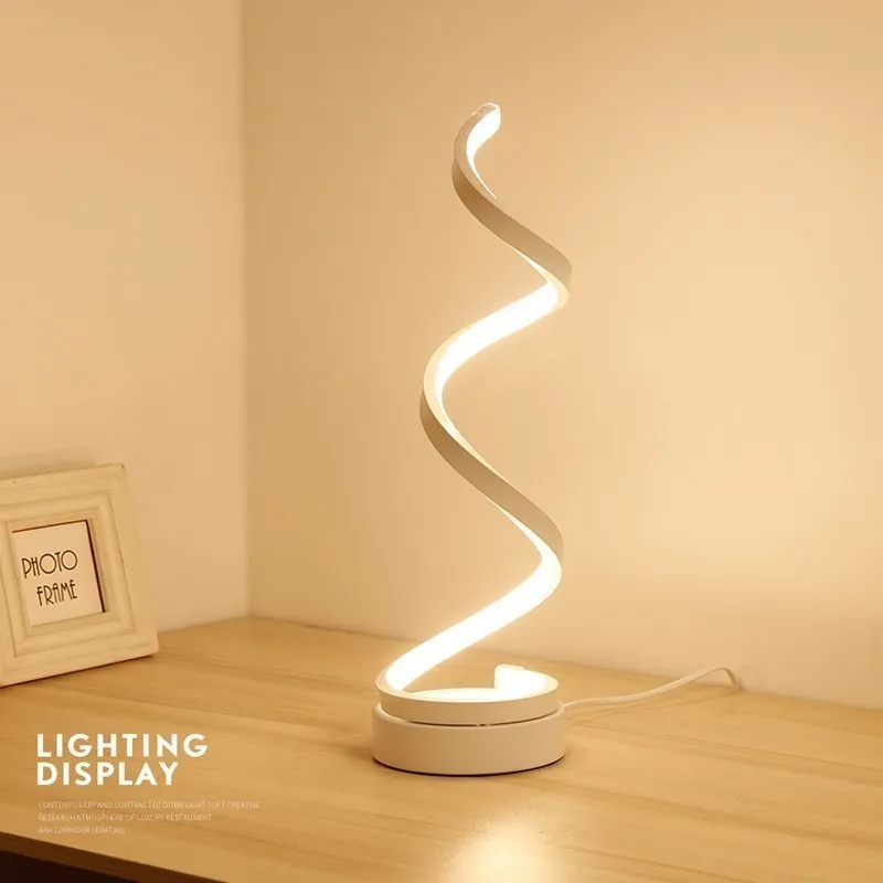 Đèn Hiện Đại Tối Giản Đèn Bàn LED Trang Trí Nhà Cửa Phòng Ngủ Chiếu Sán - DDB-25