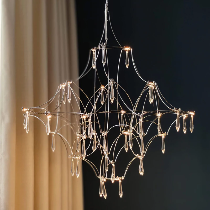 Hiện Đại Đèn Treo Lustre Phòng Khách Ăn Phòng Ngủ Treo Đèn LED Tối Giản - DC-675