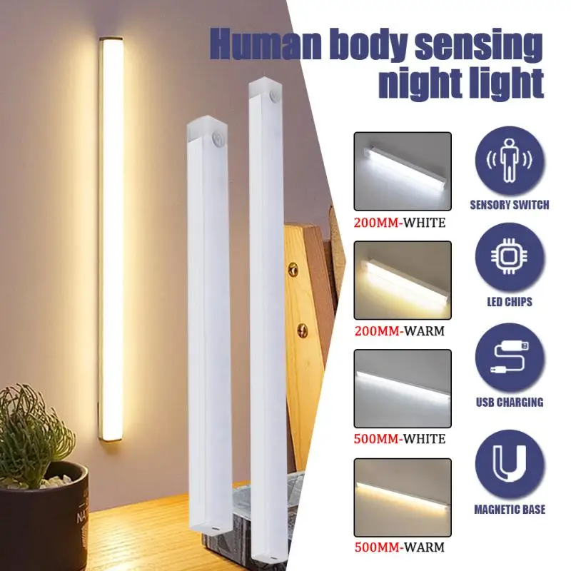 Đèn Cảm Biến Chuyển Động Đèn Ngủ LED Dưới Tủ Đèn Cảm Biến - DTN-304