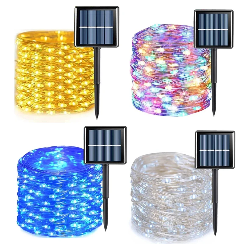 Đèn Năm Mới Đèn Năng Lượng Mặt Trời LED Ngoài Trời 7M Dây - DTN-344