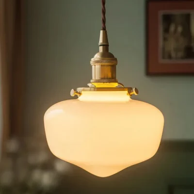 Bắc Âu Tối Giản Led Mặt Dây Đèn Kính Bóng Phòng Ngủ Hiện Đại Trang Trí - DC-200