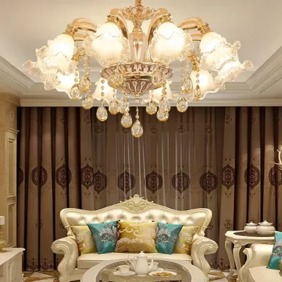 Bắc Âu Hiện Đại Cao Cấp Trần Đèn Chùm Chiếu Sáng 2023 Lustre Phòng Khác - DC-517