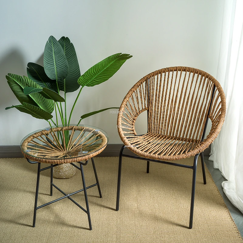 Ngoại thất sân vườn phong cách châu âu mây sân ngoài trời bền đẹp, thân thiện BGSV_110