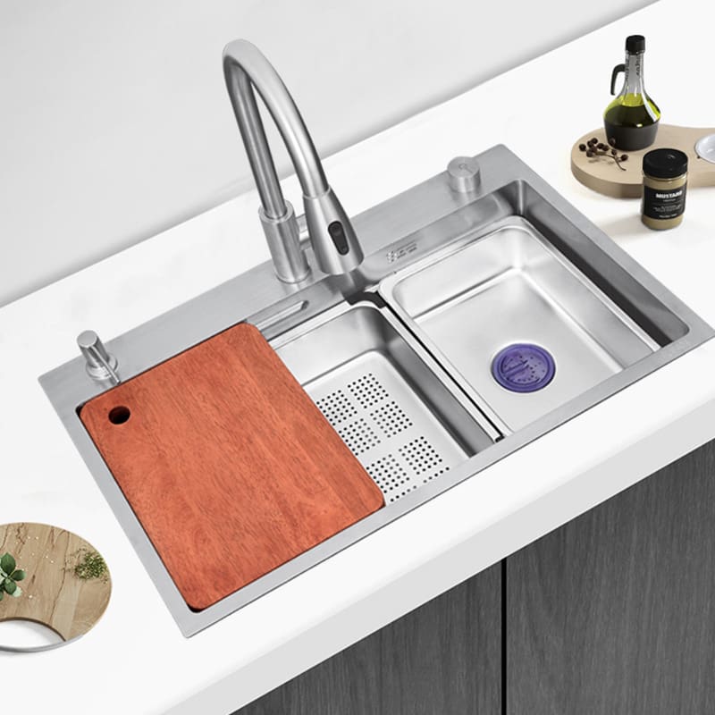 Bán buôn sus304 bồn rửa chén bằng thép không gỉ cao cấp, tiện lợi cho nhà hàn CR-116