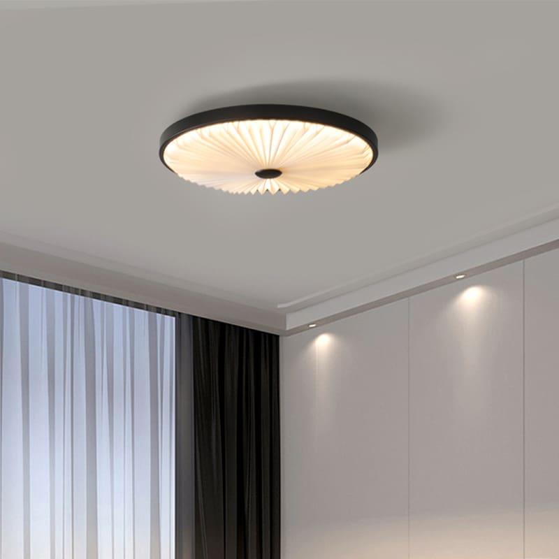 Toàn Phổ Xếp Ly Phòng Ngủ Đèn Ốp Trần Bắc Âu Đĩa Bay Tròn - DTN-1010
