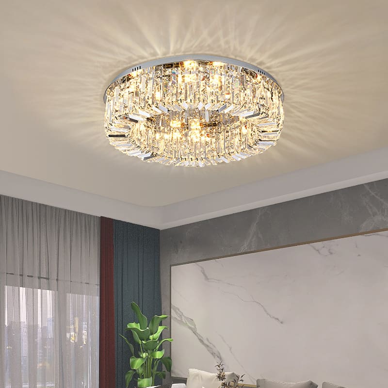 Đèn trần pha lê hậu hiện đại Châu Âu đơn giản sáng tạo đèn - DTN-581
