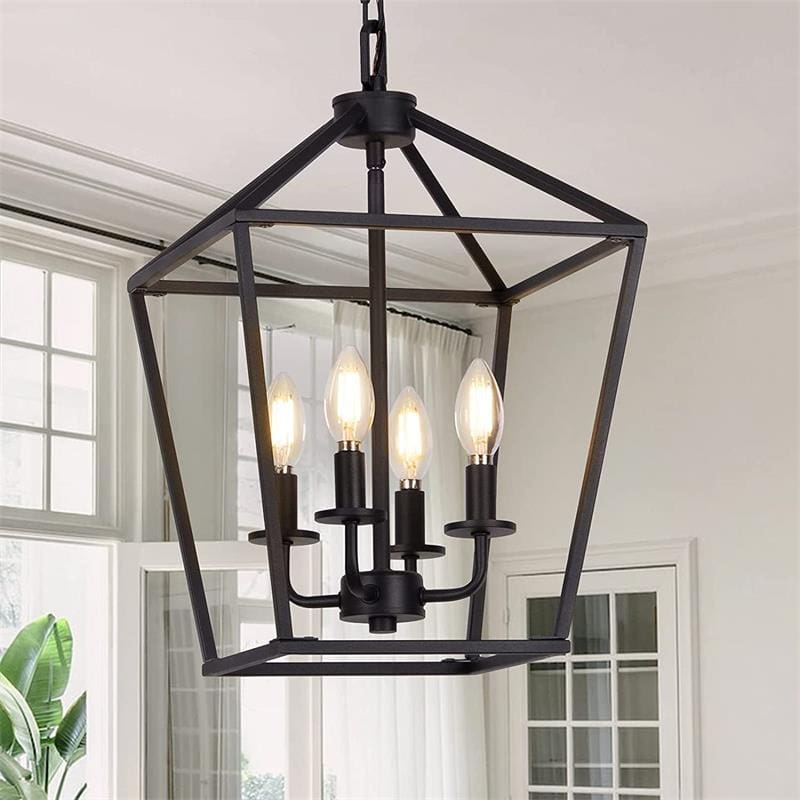 Nhà hàng Mỹ đèn chùm retro nước chi nhánh lồng chim bốn đầu phòng khác - DC-1029