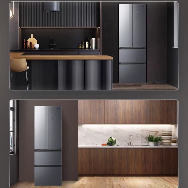 Tủ lạnh gia đình 320 lít của midea thiết bị chất lượng cho khách sạn MNB-68
