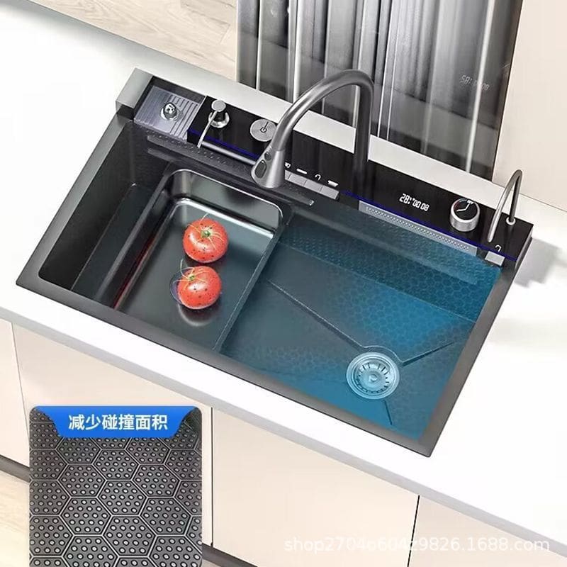 Cá voi lượng mưa thác chìm màn hình hiển thị cao cấp, tiện lợi cho nhà hàng C CR-81