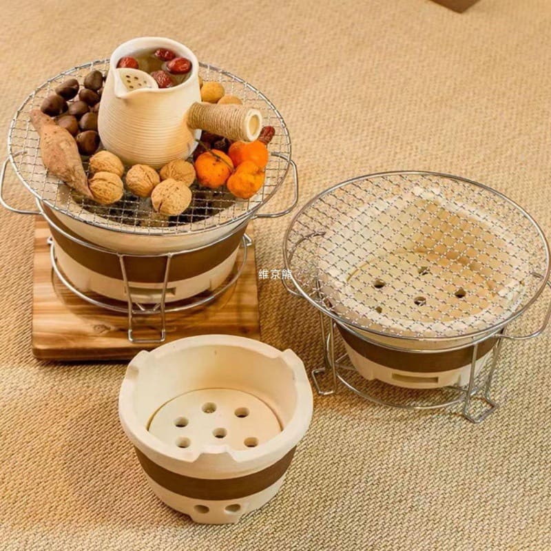 Bộ phụ kiện đầy đủ cho bếp nấu trà quanh cao cấp, tiện lợi cho nhà hàng BN-862