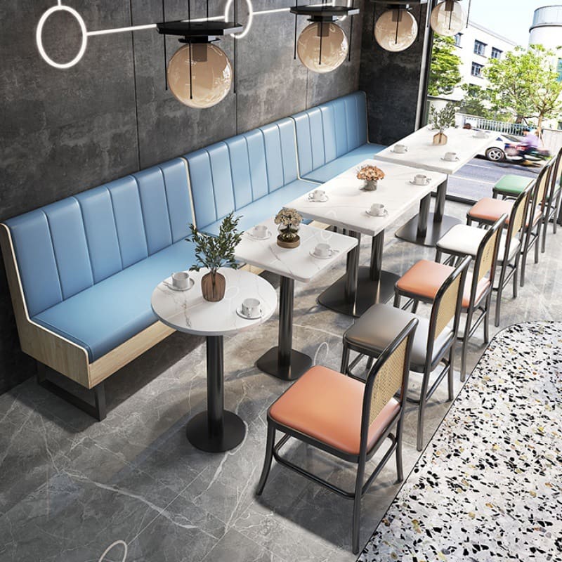 Bàn ghế Hợp Phì Maiya Café Ghế Sofa Quán trà sữa Cửa hàng - BGCF-886
