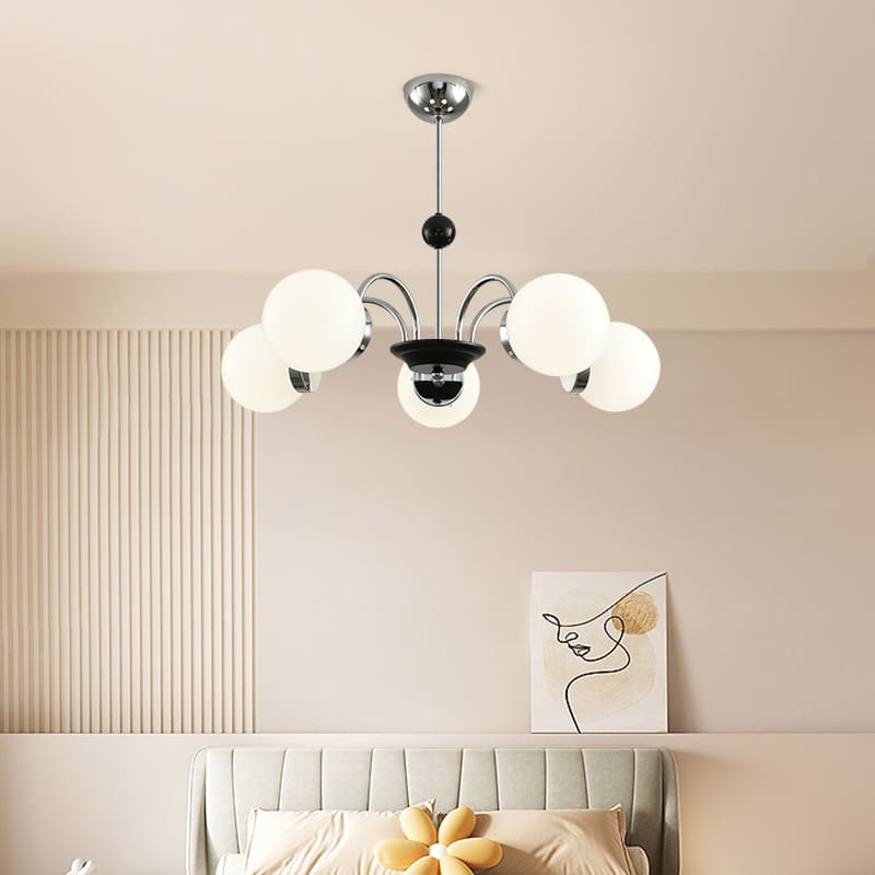 Đèn chùm phòng khách kiểu Pháp, đèn chính đậu ma thuật Bauhaus thời tru - DC-917