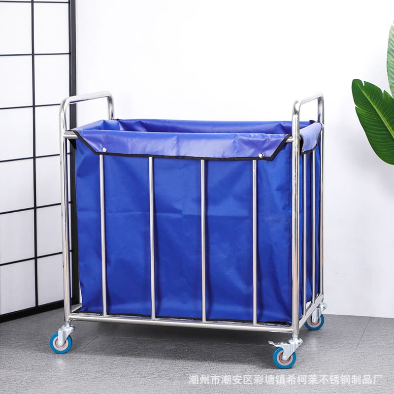 Xikelai dày xe tải chất thải bằng thép không gỉ chất lượng cho khách sạn DKS-557