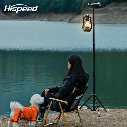 Đèn Hispeed cờ tốc độ Đèn cắm trại ngoài trời giá đỡ ánh sáng kính thi - DNT-454