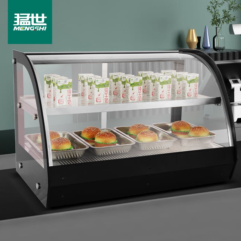 Mengshi fried chicken burger tủ cách nhiệt thương mại tủ cao cấp, tiện lợi ch THN-426