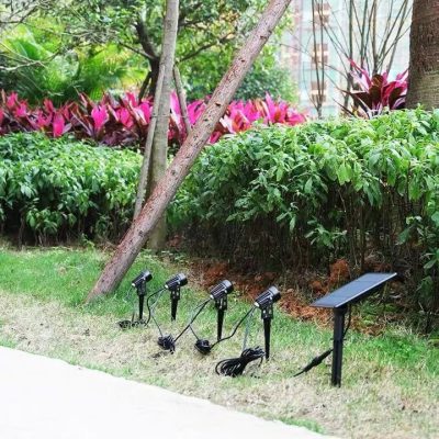 Đèn sân vườn năng lượng mặt trời, đèn sân vườn ngoài trời, đèn sân kh - DNT-1639