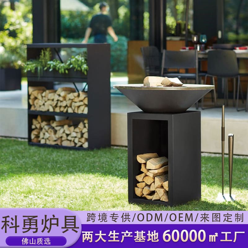 Bbq ngoài trời để bàn nóng thiết kế mới bàn cao cấp, tiện lợi cho nhà hàng BN BN-827