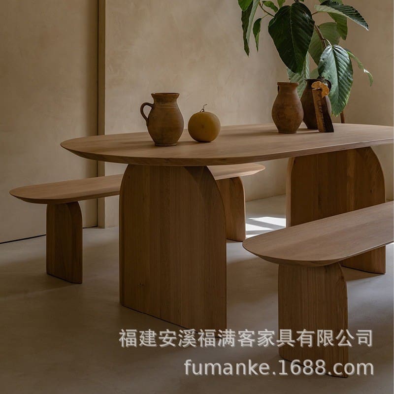 Bàn ghế Bắc Âu Hiện Đại Gỗ Chắc Chắn Bàn Ăn phòng nhỏ Phòng - BGCF-711