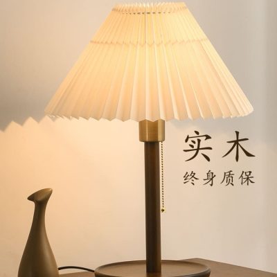 Phòng ngủ chính retro đèn bàn phòng ngủ đèn ngủ ánh sáng sang trọng Ng - DDB-712