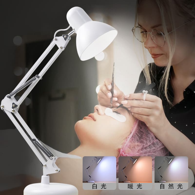 Hình Xăm Lông Mi LED Cánh Tay Dài Đèn Bàn Đèn Ngủ Bảo Vệ Mắt Nghiên Cứ - DDB-639