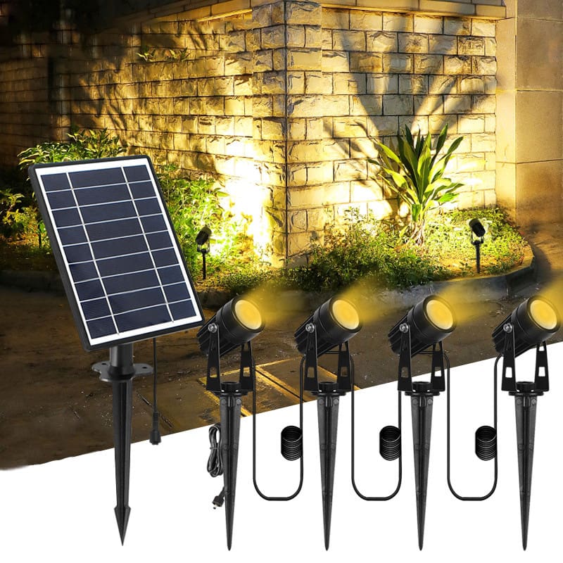 Đèn chiếu sáng năng lượng mặt trời chống thấm nước một đến hai đèn sâ - DNT-2070