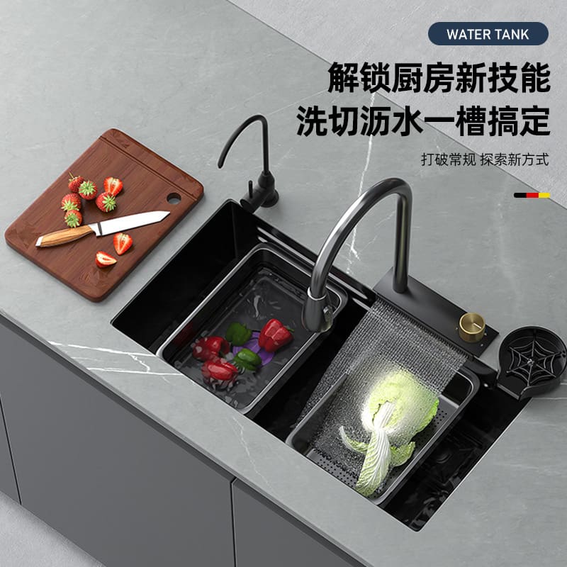 Bán buôn raindance thác bồn rửa nhà bếp gia đình cao cấp, tiện lợi cho nhà hà CR-359