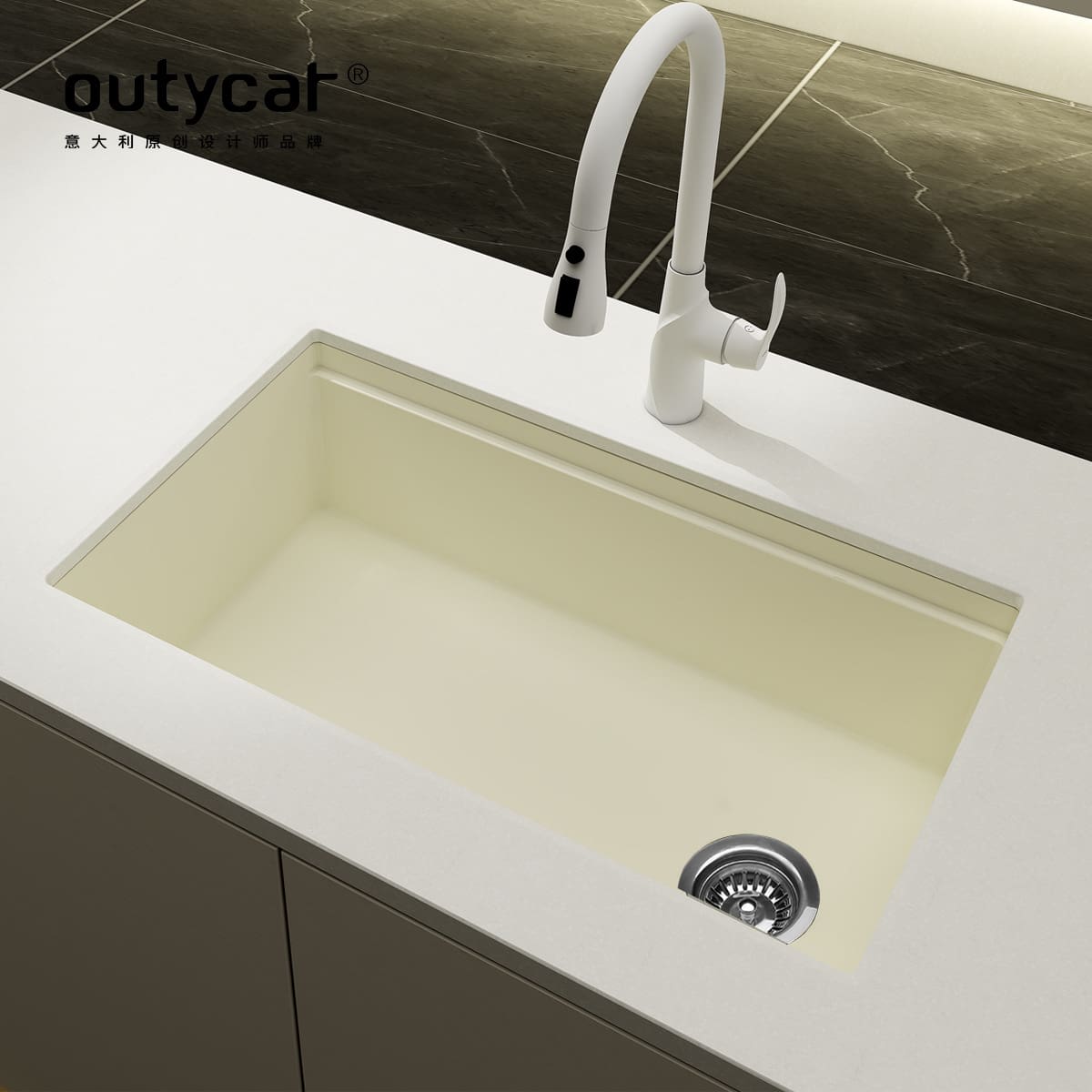 Xuyên biên giới nhà máy hộ gia đình bồn rửa cao cấp, tiện lợi cho nhà hàng CR CR-247