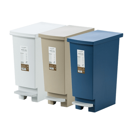 Thùng rác lớn ngoài trời camellia phân loại có dung ngoài trời bền đẹp, thân  TGNT_479