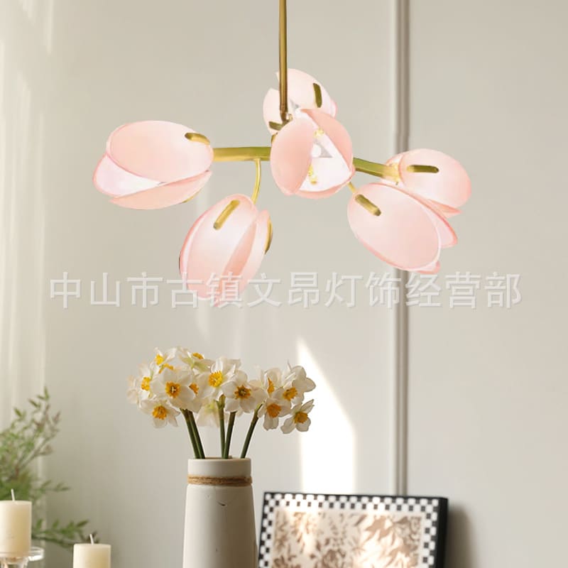 Pháp hiện đại hoa huệ của thung lũng nụ đèn chùm Bắc Âu hội trường kem - DC-1012