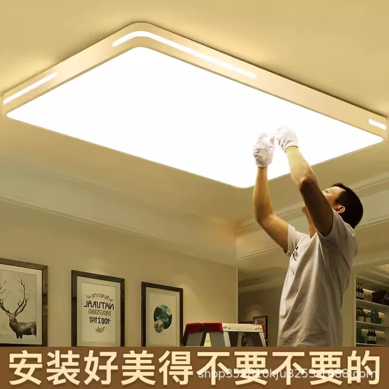 1 mét 2 đèn led ốp trần 2023 phòng khách mới Đèn pha phòng - DTN-1030