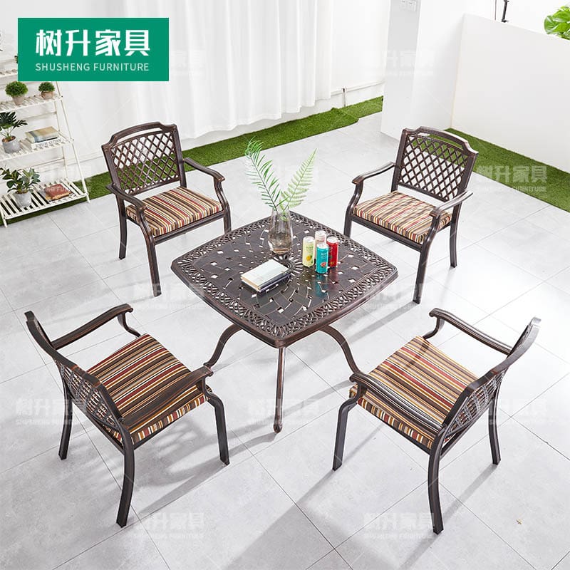 Bộ bàn ghế ngoài trời sân vườn ngoài trời bộ ngoài trời bền đẹp, thân thiện m BGSV_1450