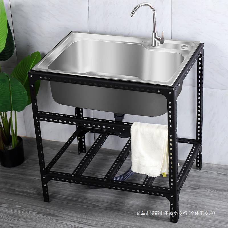 Chậu rửa bát inox 304 dày dành cho nhà bếp cao cấp, tiện lợi cho nhà hàng CR-493