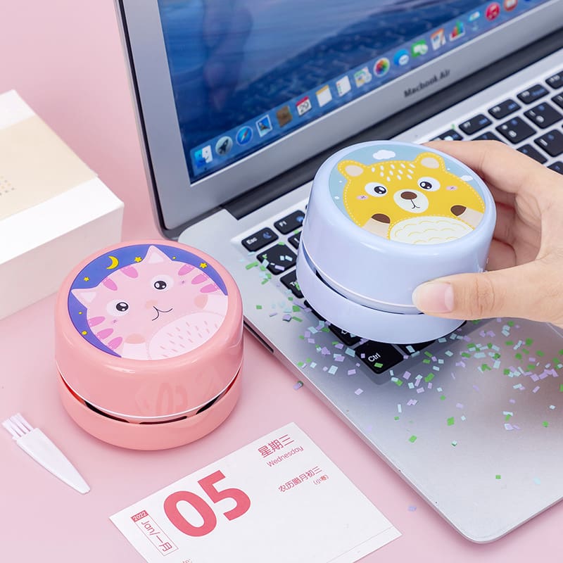 Máy hút bụi để bàn mini trường tiểu học pin chất lượng cho khách sạn DKS-144