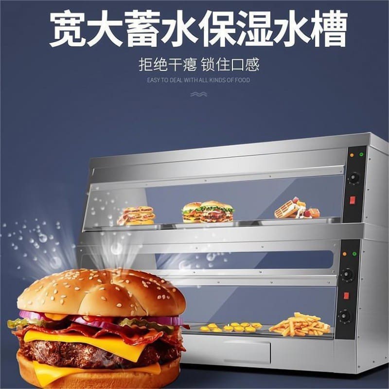 Tủ cách nhiệt thương mại làm nóng tủ trưng bày cao cấp, tiện lợi cho nhà hàng THN-96