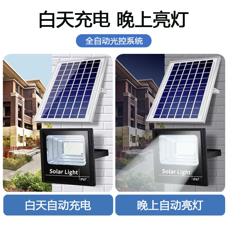 Đèn LED công suất cao siêu sáng lũ lụt ánh sáng năng lượng mặt trời n - DNT-2146