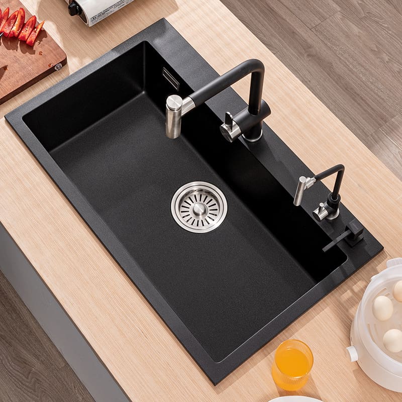 70yf đá thạch anh bồn rửa nhà bếp nhà đơn cao cấp, tiện lợi cho nhà hàng CR-108