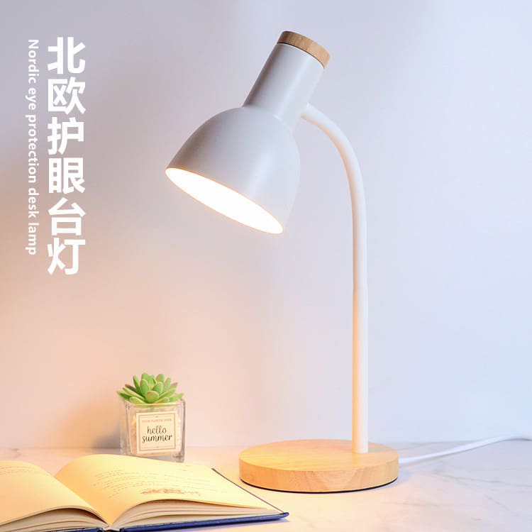 Bắc Âu Sáng Tạo Đèn Bàn LED Bảo Vệ Mắt Bàn Ký Túc Xá Sinh Viên Đại Học - DDB-821