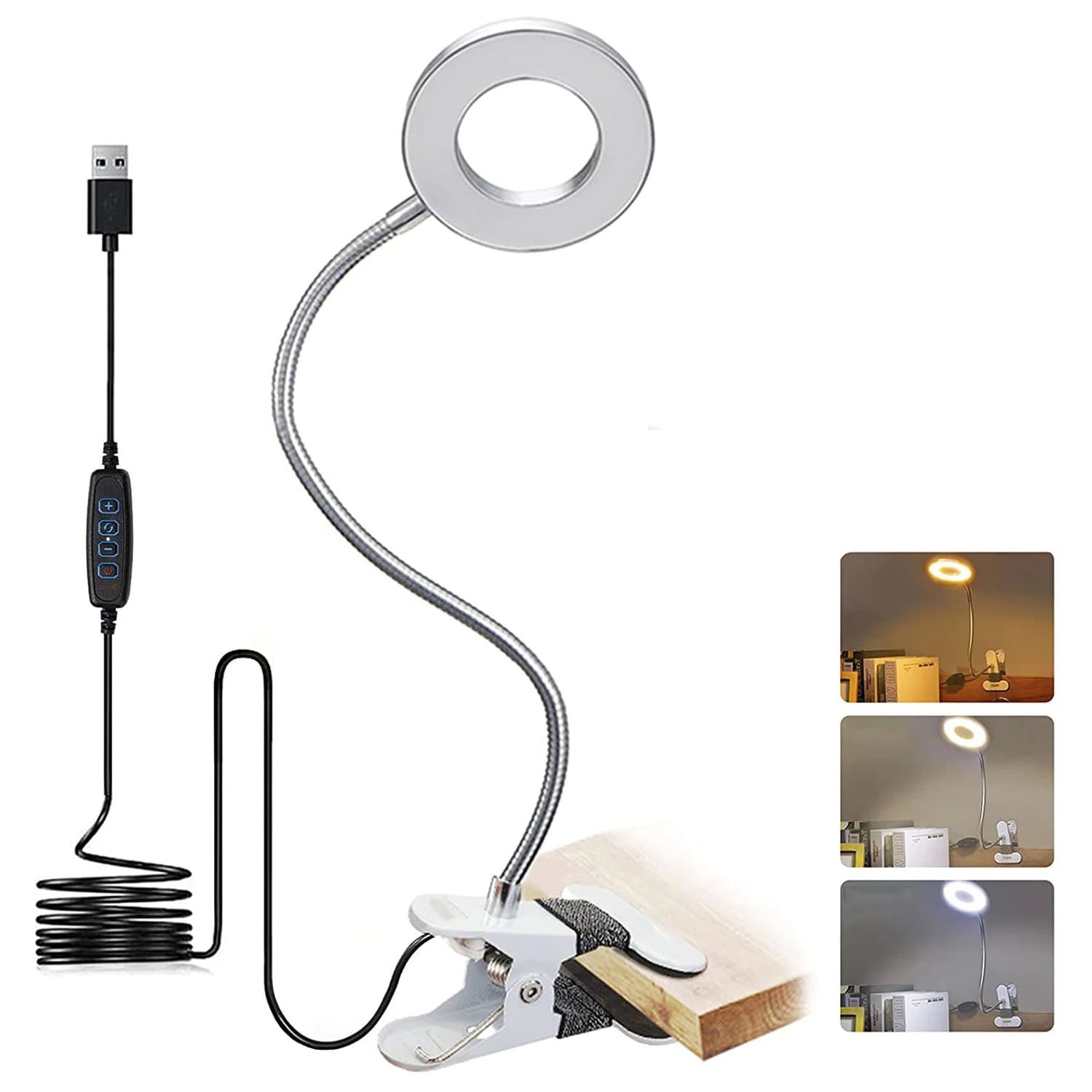 Xuyên biên giới 3,5 inch vòi kẹp đèn vòng làm đẹp phát sóng trực tiếp - DDB-1010
