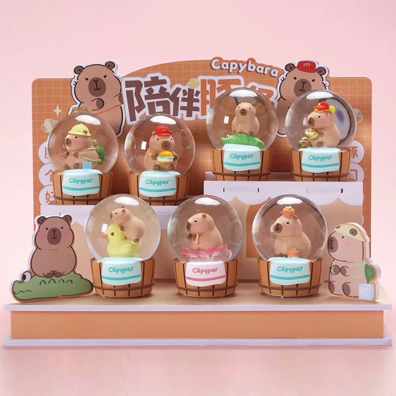 Phổ biến kapibara pha lê mù hộp trang trí để ngoài trời bền đẹp, thân thiện m nan