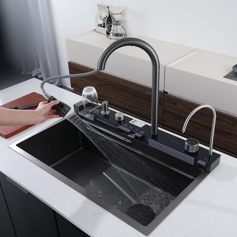 Chậu rửa bát công nghệ goalar chậu rửa rau củ cao cấp, tiện lợi cho nhà hàng  CR-129