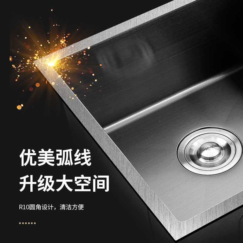 Chậu rửa nano 304 inox 304 bồn rửa đôi bồn cao cấp, tiện lợi cho nhà hàng CR-156