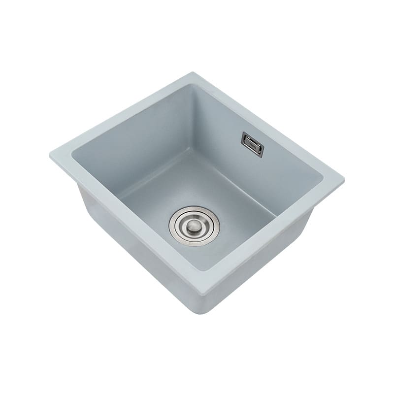 Alj6 bồn rửa đá thạch anh bồn rửa đơn thanh cao cấp, tiện lợi cho nhà hàng CR CR-109