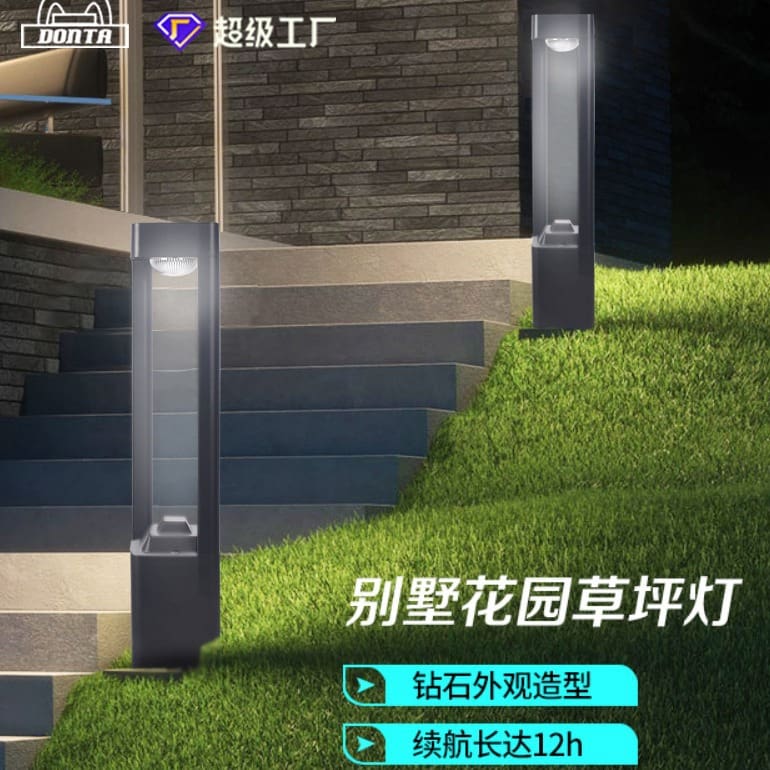 Đèn Led Ngoài Trời Chống Nước Năng Lượng Mặt Trời Bãi Cỏ Đèn Hộ Gia Đ - DNT-2004