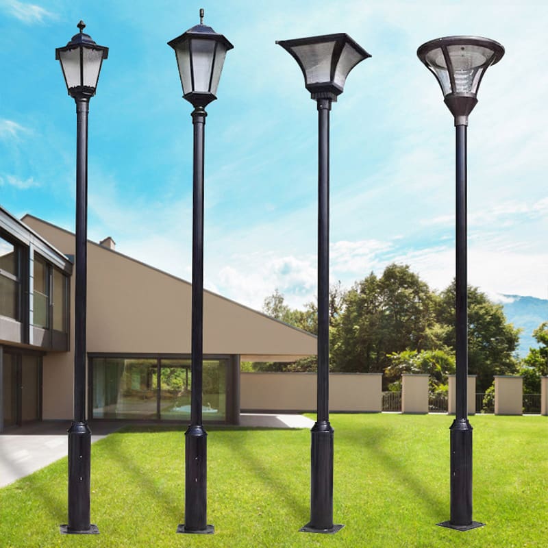 Đèn sân vườn ngoài trời đèn đường 3 mét 4 mét công viên sân vườn vuôn - DNT-2008