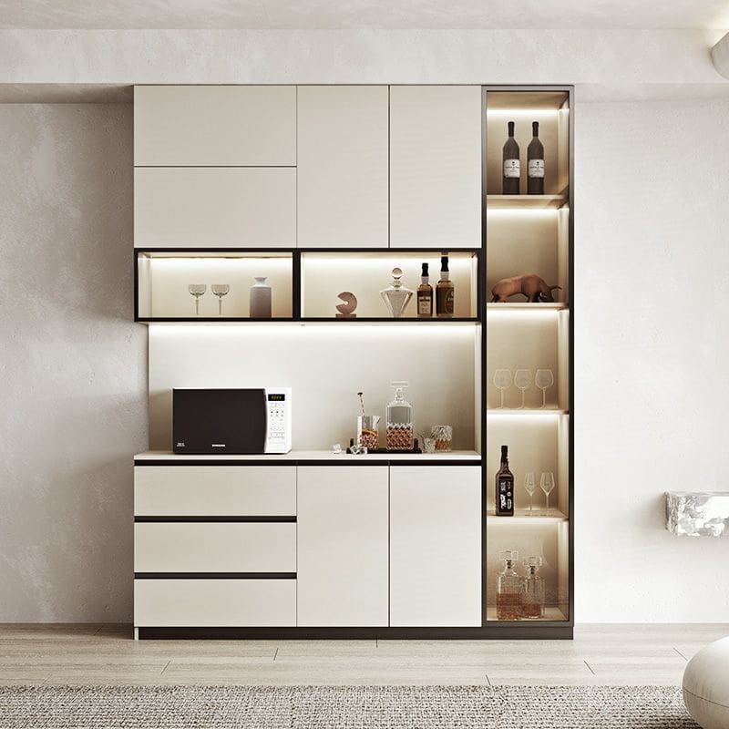 Nhà hàng nhẹ nhàng sang trọng, phong cách hiện đại, cao cấp, tiện lợi cho nhà TR-557