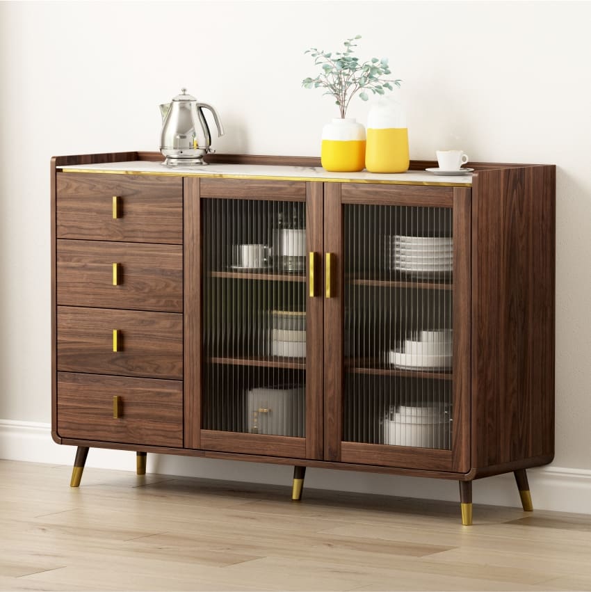 Ánh sáng sang trọng đá phiến tủ hiện đại đơn cao cấp, tiện lợi cho nhà hàng T TR-425