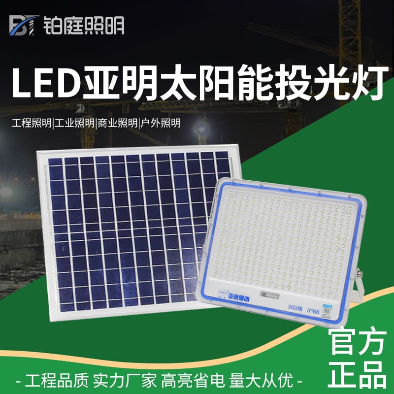 Yaming Chiếu sáng Đèn LED năng lượng mặt trời Đèn chiếu sáng sân vườn - DNT-2027